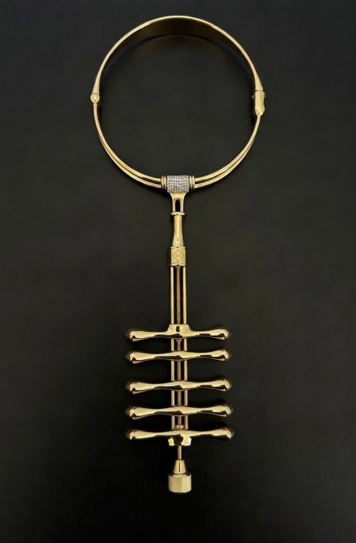 Bondage Collar Finger Trap